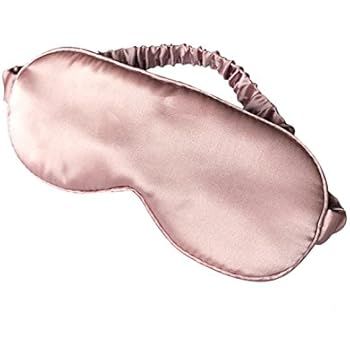 LULUSILK Mulberry Silk Sleep Eye Mask & Blindfold with Elastic Strap/Headband, Soft Eye Cover Eye... | Amazon (US)