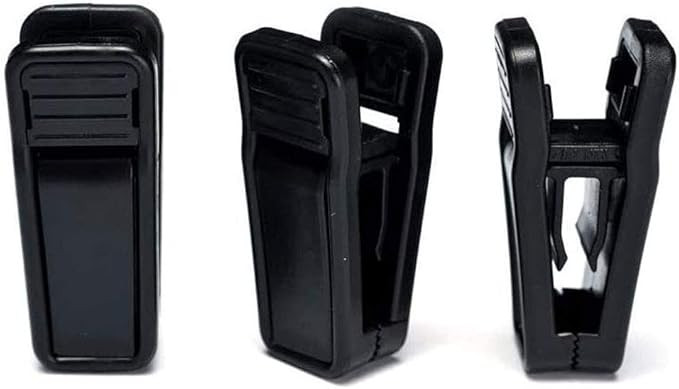 DECOZY Plastic Hanger Clips Pack of 100 - Strong Pinch Grip, Multi-Purpose Finger Clip for Slim-L... | Amazon (US)