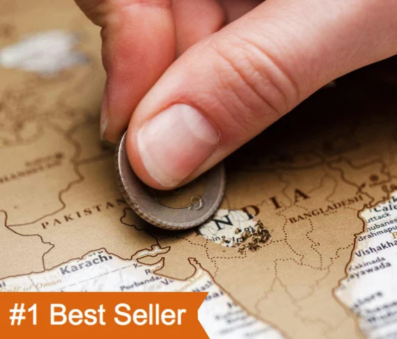 Christmas Family Gifts – Christmas House Ideas – World Scratch off Poster | Etsy (US)