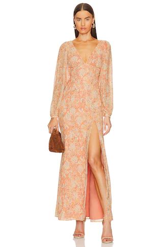 Tularosa Estee Maxi Dress in Louisa Floral from Revolve.com | Revolve Clothing (Global)