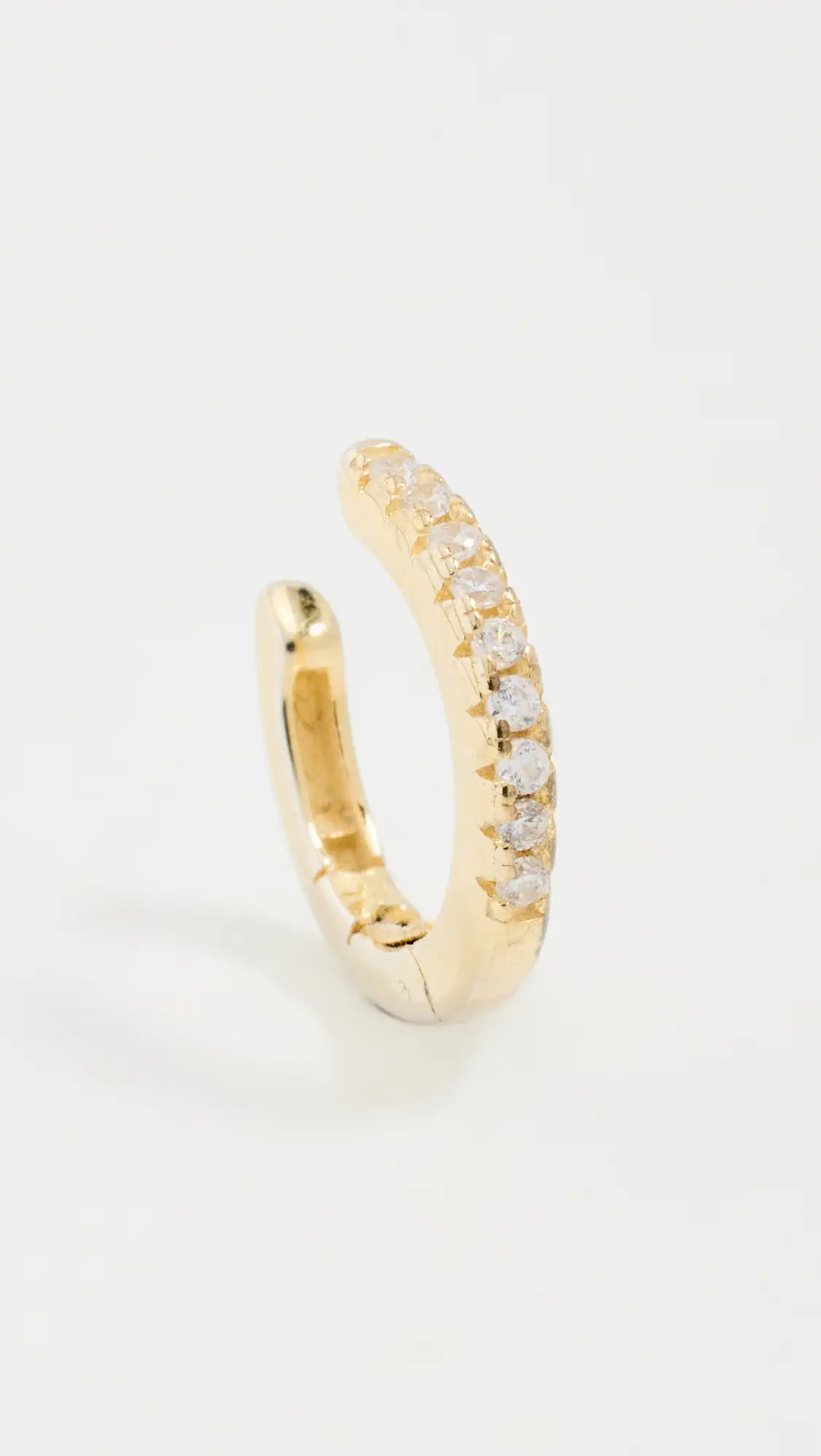 SHASHI Pave Hinge Single Ear Cuff | Shopbop | Shopbop