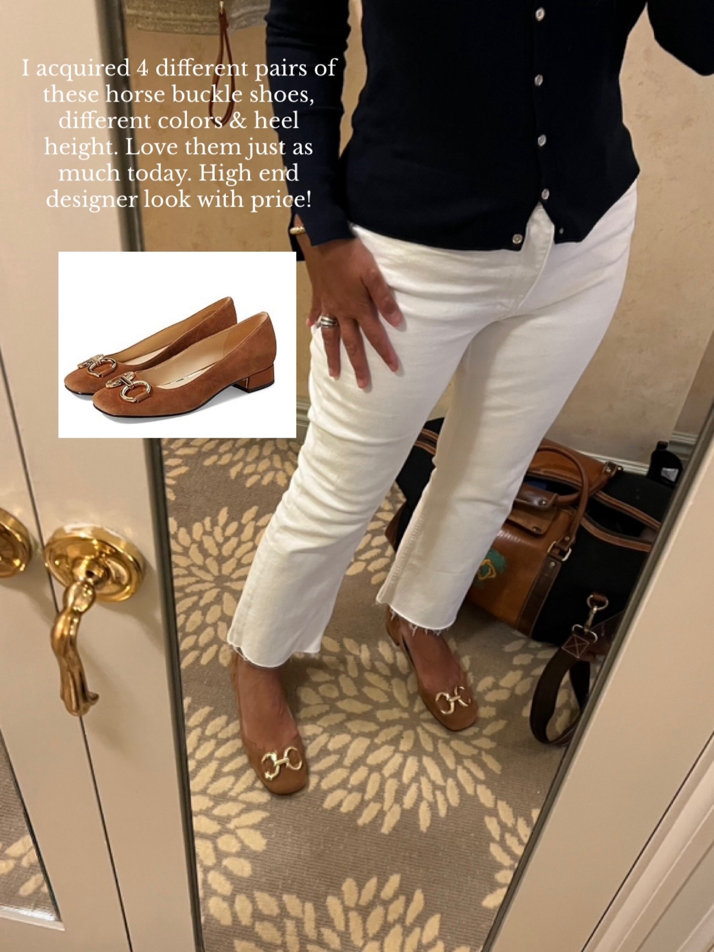 Designer look shoes for less! Love these and own 4 pairs… different colors and heel size! 


#LTKWorkwear #LTKgrwm #LTKootd