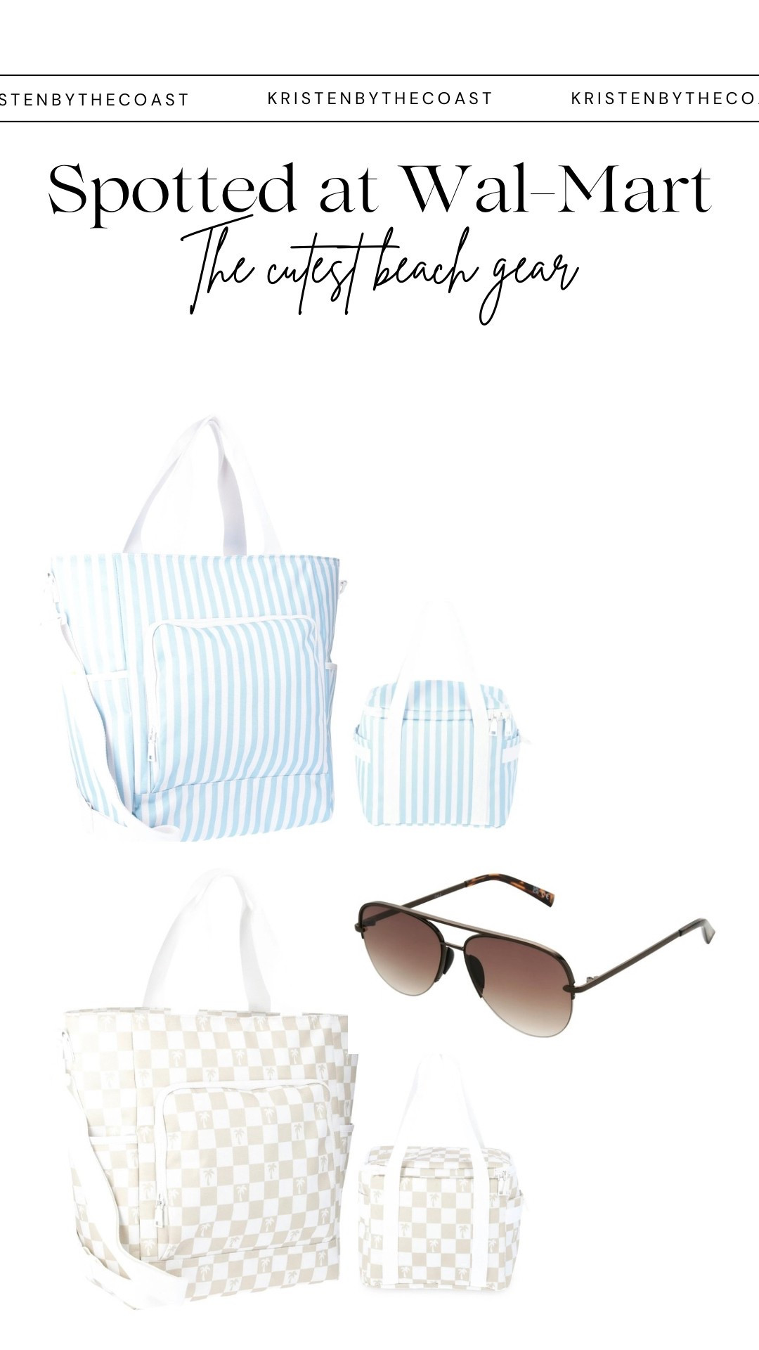 Popped in to grab some Easter items and found these 😍 
I usually pass on aviator style glasses because the nose pieces get stuck in my hair. These are molded to the frame so they wear comfortably and there’s no tangles! 
The totes are insulated and come in multiple prints. 

#LTKTravel #LTKSeasonal