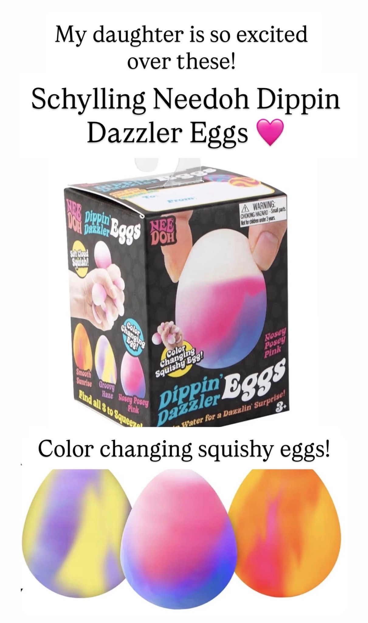 These NEEDOH coloring changing eggs are still available!!! 

#LTKSeasonal