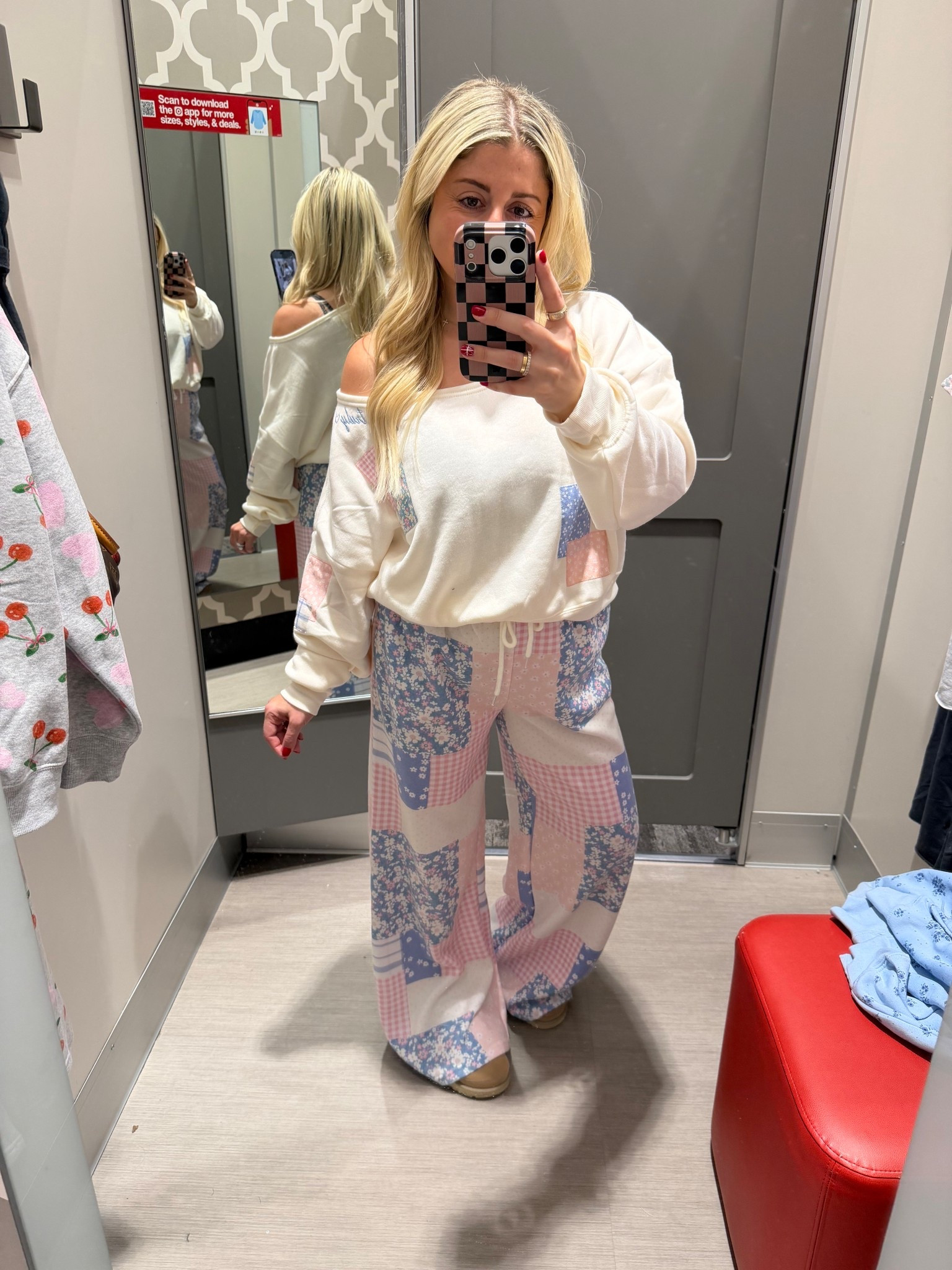 New target matching set
Size med
Ugg clogs tts
Target outfit 
Valentine’s Day 

#LTKFindsUnder100 #LTKHoliday #LTKootd