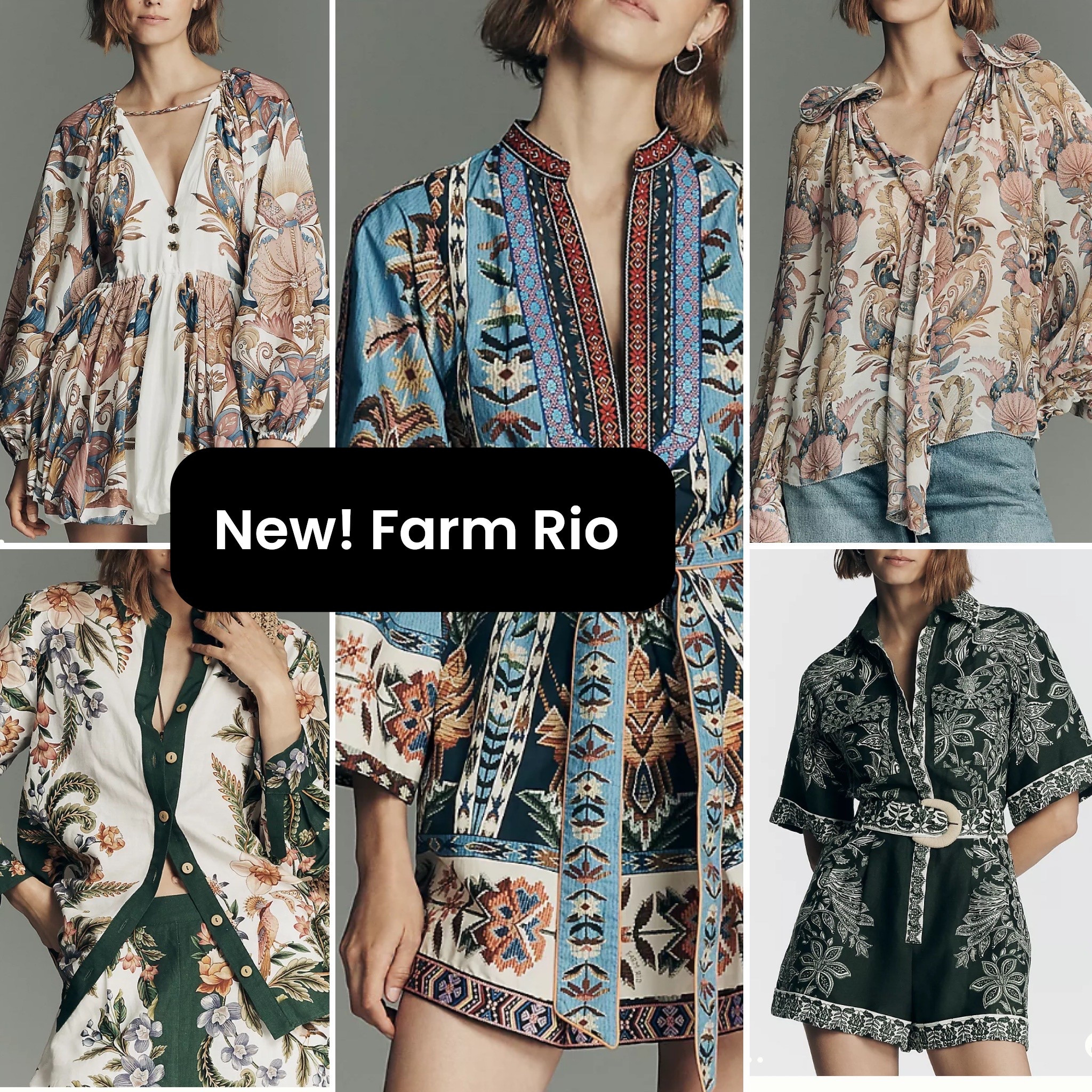 Farm Rio 
Spring 
Spring dresses, romper
Spring break 
Vacation 

#LTKSeasonal