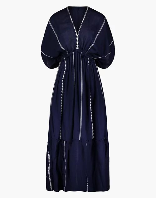lemlem™ Nunu Plunge-Neck Dress | Madewell