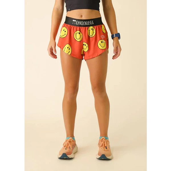 Women's ChicknLegs Split Shorts Small Smiley | Scheels