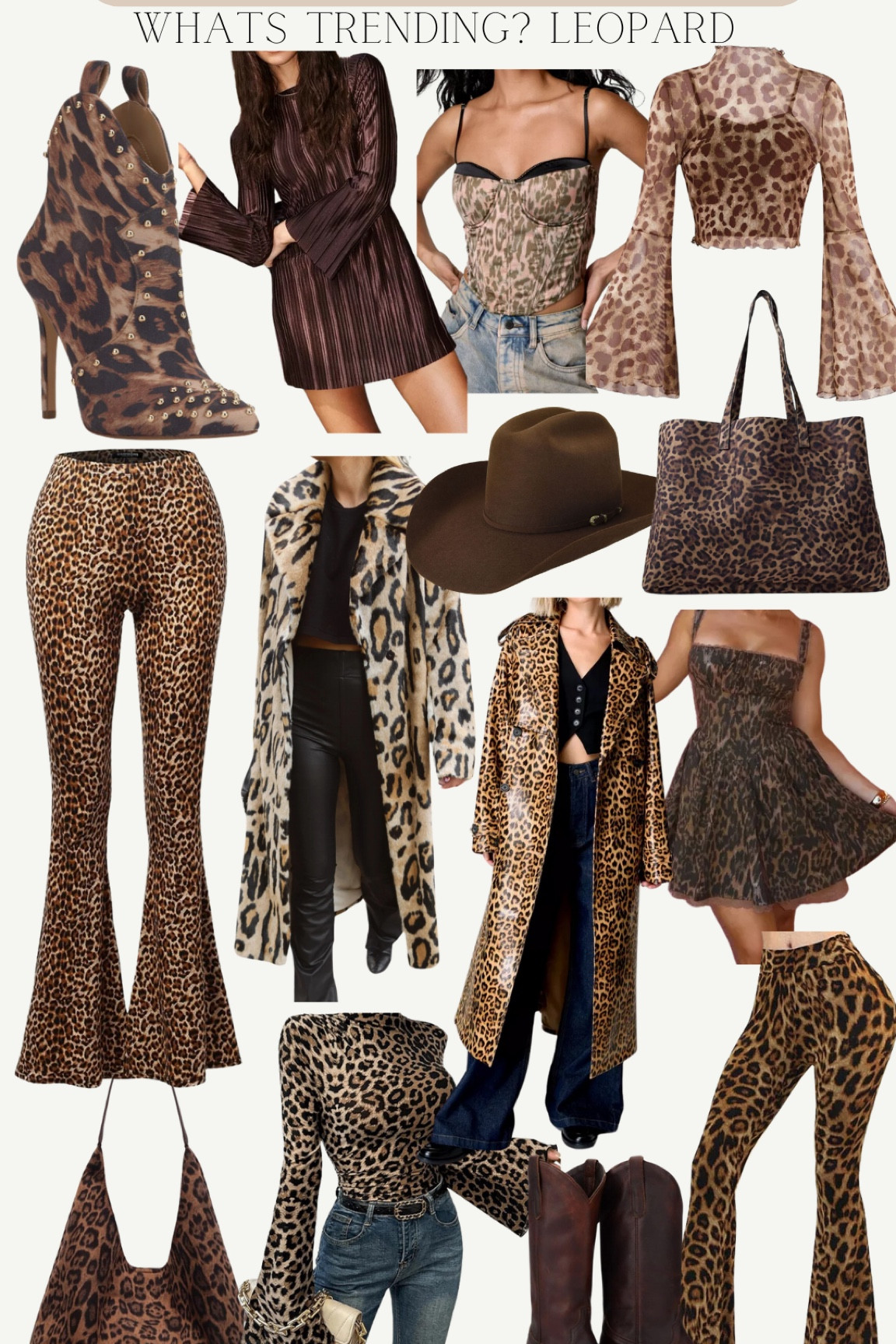 Leopard is trendy for fall and winter - NFR fashion 

#LTKStyleTip #LTKFindsUnder50 #LTKFindsUnder100