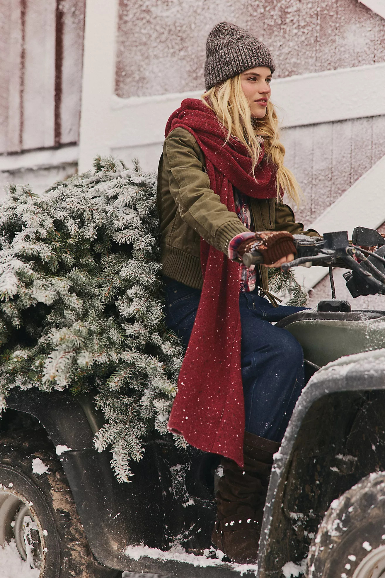 Wrap Me Up Hooded Scarf | Free People (Global - UK&FR Excluded)