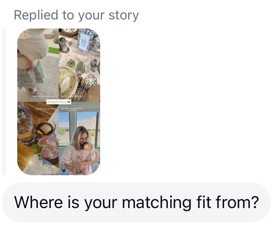 Mommy and me matching outfits 

#LTKBaby #LTKootd #LTKmomlife