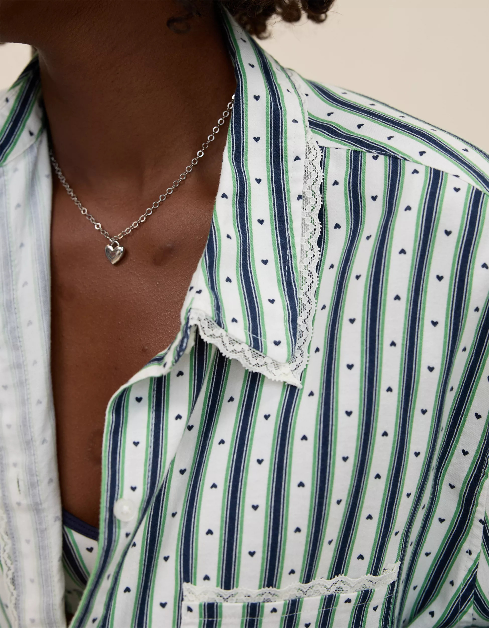 Aerie Flannel Pajama Shirt | Aerie