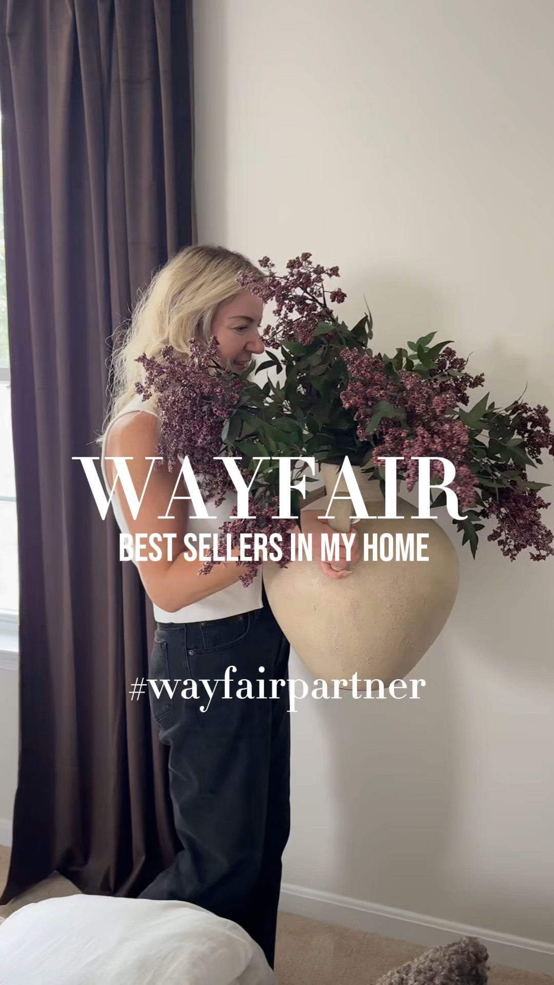@wayfair #wayfairpartner #wayfair
Wayfair Best Sellers in My Home!
I'm so excited to share my favorite finds and best sellers from @Wayfair! Whether 
you're looking to upgrade your furniture, refresh your decor, or simply add a touch 
of style, Wayfair has everything you need to transform your home into a sanctuary 
no matter your budget.
Which piece is your favorite? Don't forget to check out my stories for a closer look 
at these stunning finds and how they've brought my space to life!
Vase, Florals, Nightstand, Mirror, Accent Stool, Dinning Table, Rug, End Table, 
Sconces, Coffee Table, Ottoman, Candle Stick, Bench, Planters, Pillows, Bed

#LTKHome #LTKStyleTip #LTKWatchNow