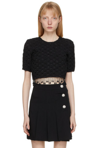 Black Satin Blouse | SSENSE