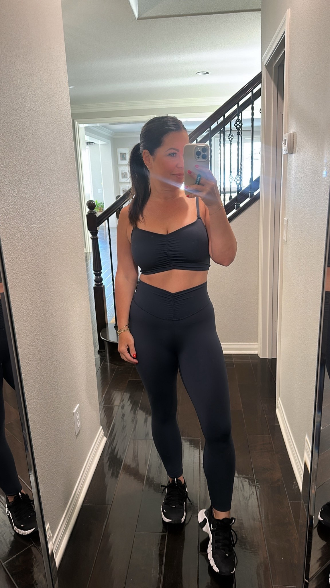  Medium top 
XS bottoms 
Fitness 
Workout fit

#LTKActive