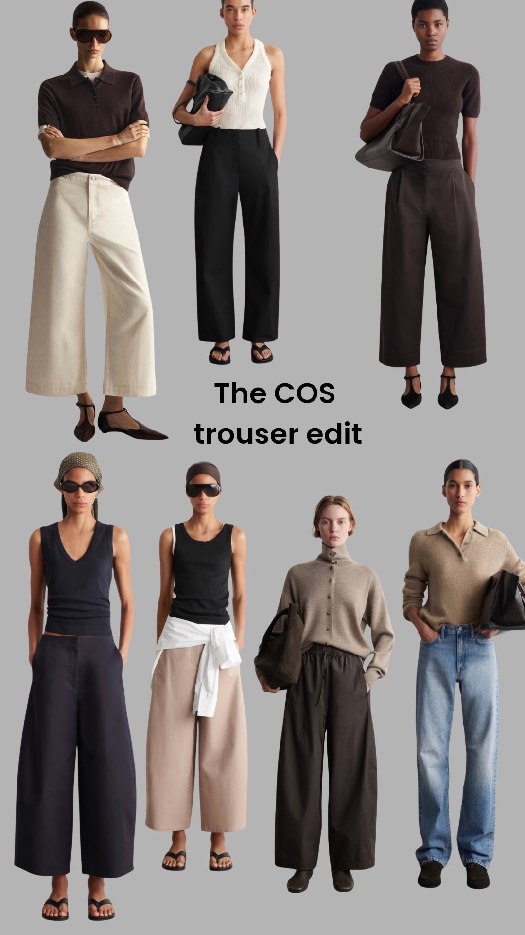 The new season trouser shapes at COS are so good. Perfect for your most stylish summer yet x

#LTKuk #LTKsummer