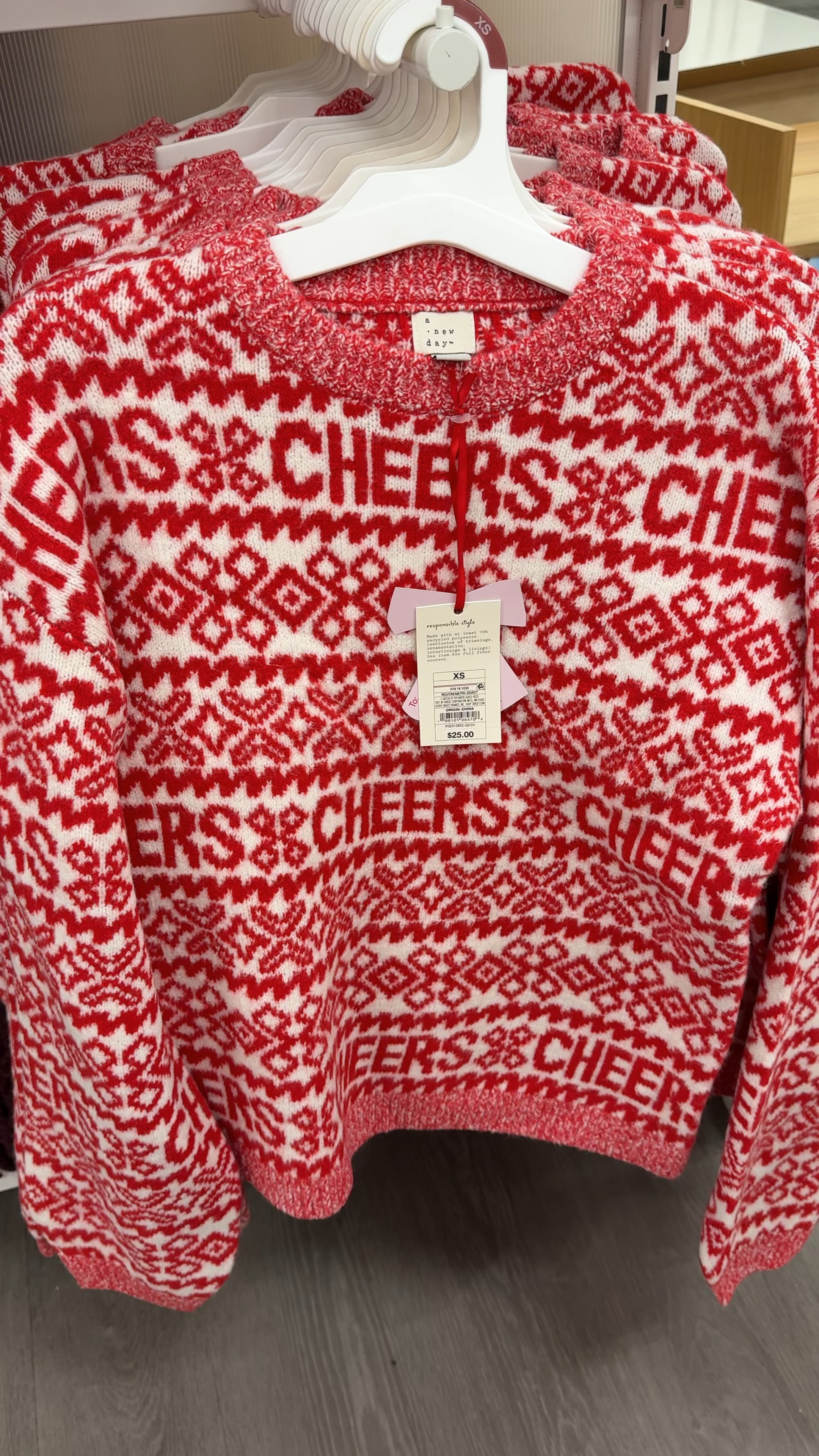 Target’s Christmas sweater collection is SO good! I wanted them all.  Après, cheers, cherries, and bows … ♥️🍒🎿🥂
I came home with the red bow sweater and it’s so soft and cozy! 

#LTKFindsUnder50 #LTKWatchNow #LTKHoliday
