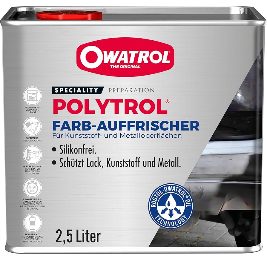 Owatrol Polytrol Farbauffrischer Anlaufschutz Metall 2,5 Liter | Amazon (DE)