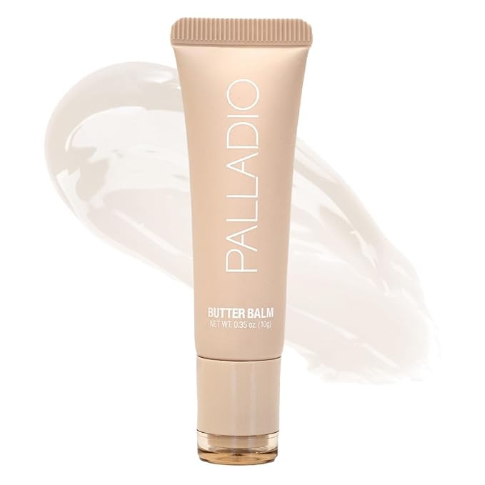 Palladio Butter Balm - Hydrating Lip Balm with Sheer Tint, Aloe, Peptides, Shea Butter, and Vegan... | Amazon (US)