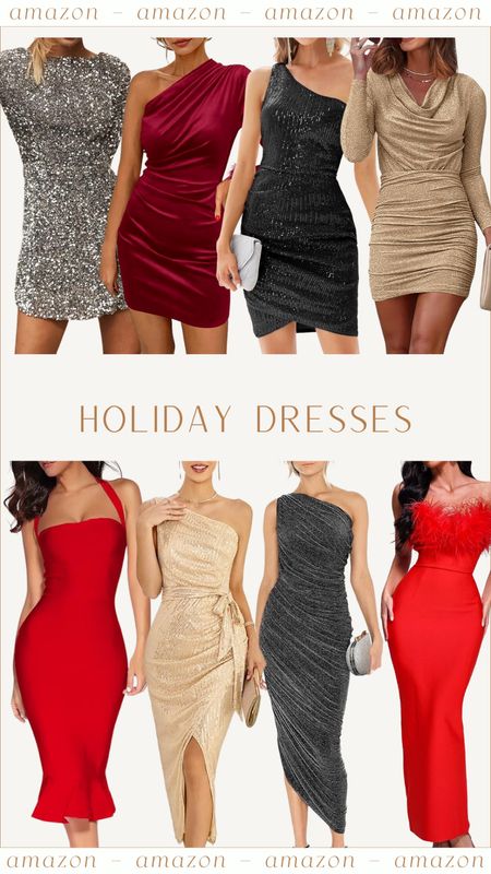 Holiday dresses from Amazon!
Sequin | sparkle | Christmas | NYE

#LTKHoliday #LTKSeasonal #LTKparties
