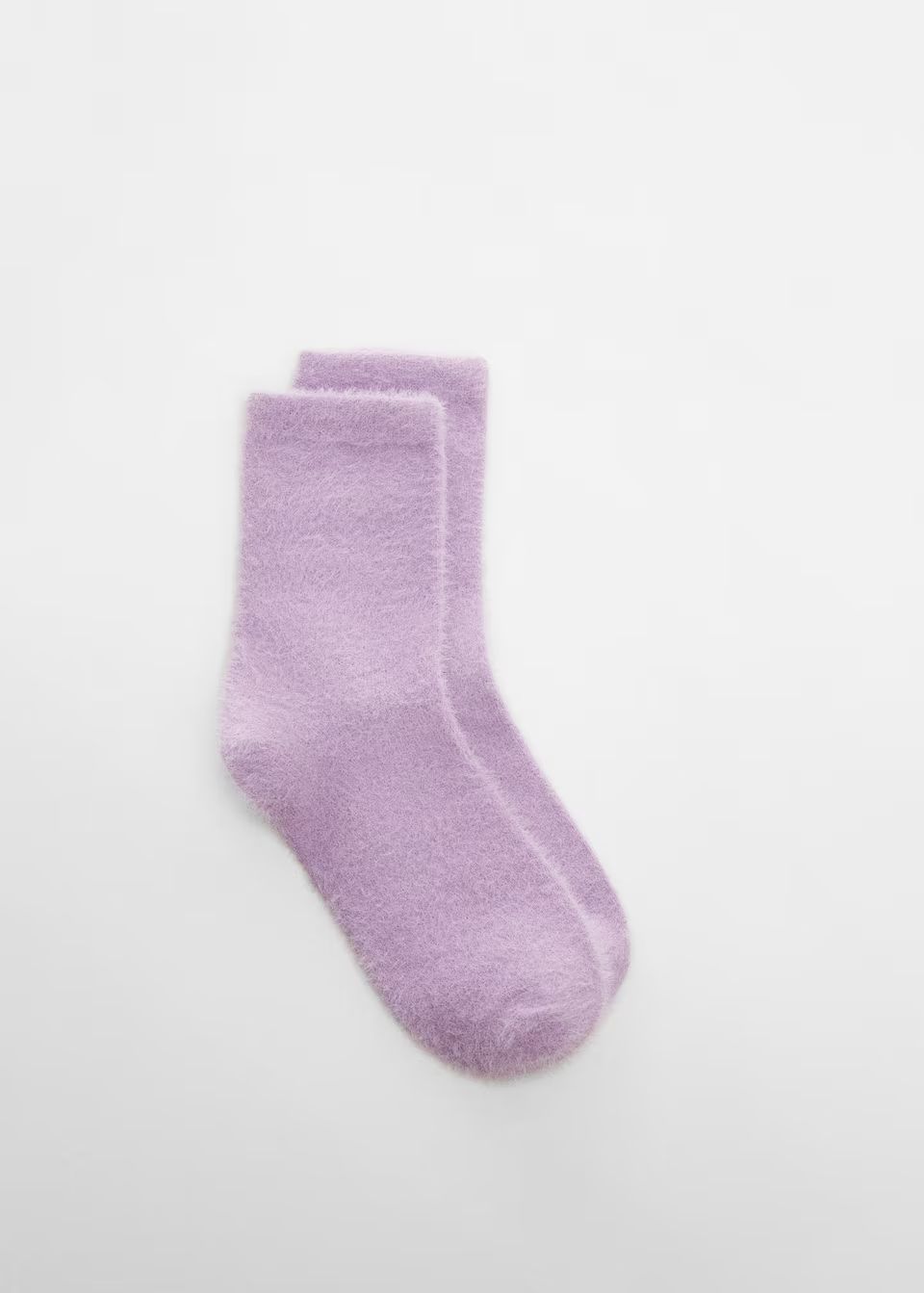 Socken mit fell-effekt -  Damen | Mango Deutschland | MANGO (DE)
