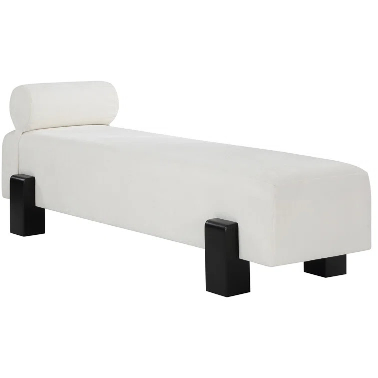 Berlon Chenille Fabric Upholstered Bench | Wayfair North America