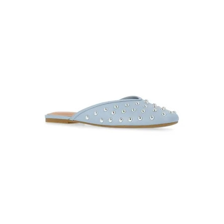 Time and Tru Women s Studded Mules | Walmart (US)
