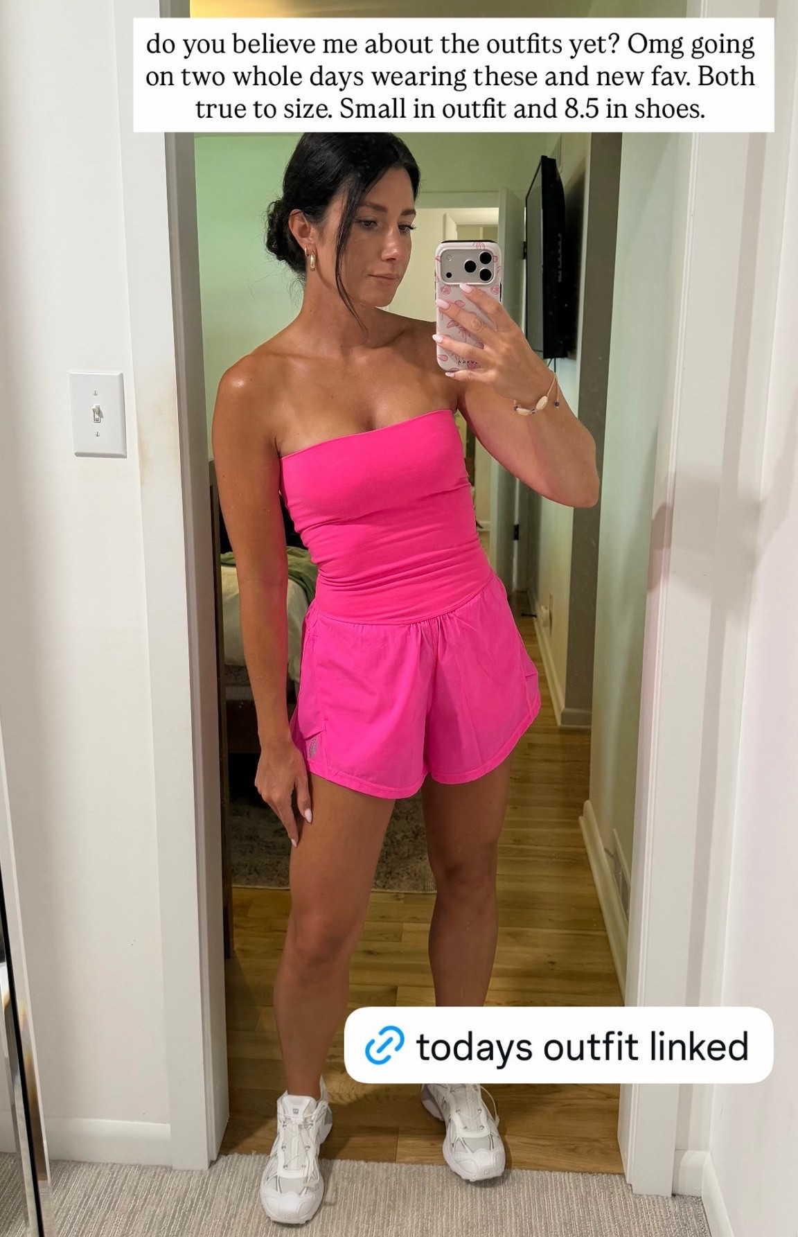 do you believe me about the outfits yet? Omg going on two whole days wearing these and new fav. Both true to size. Small in outfit and 8.5 in shoes.

#LTKActive #LTKmomlife #LTKfitnessgoals