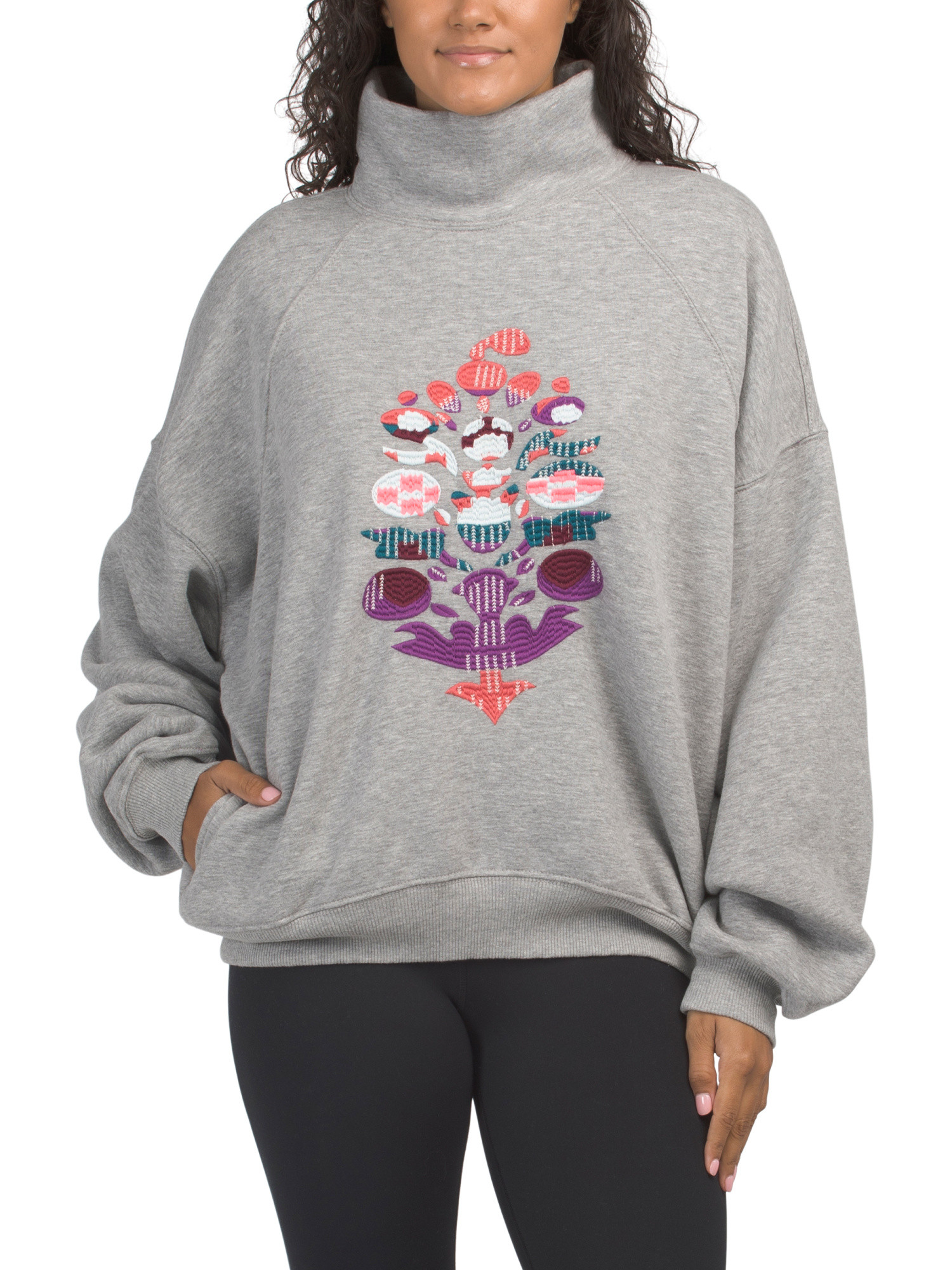 On Your Mark Embroidered Logo Sweatshirt | Women | Marshalls | Marshalls