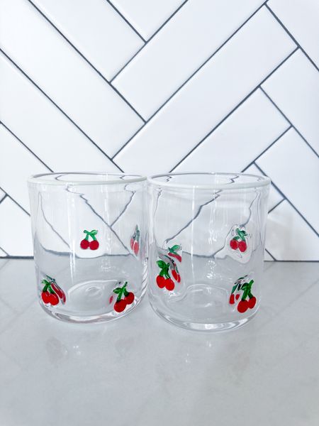 Fun glasses for summer drinks & entertaining 🍒 

Summer Glasses - Cherry Glasses - Seasonal Glassware - Summer Drinks - Cherries 

#cherry #Anthropologie 