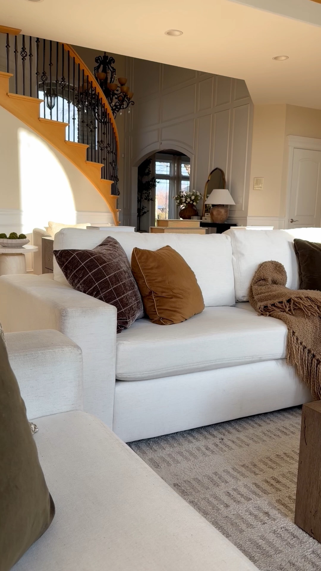 A calm, lived-in space always comes down to the layers 🤍

Soft neutrals, rich textures, and pieces that feel collected—not styled all at once. This is the kind of living room that feels as good as it looks.

#LTKHome #LTKSaleAlert