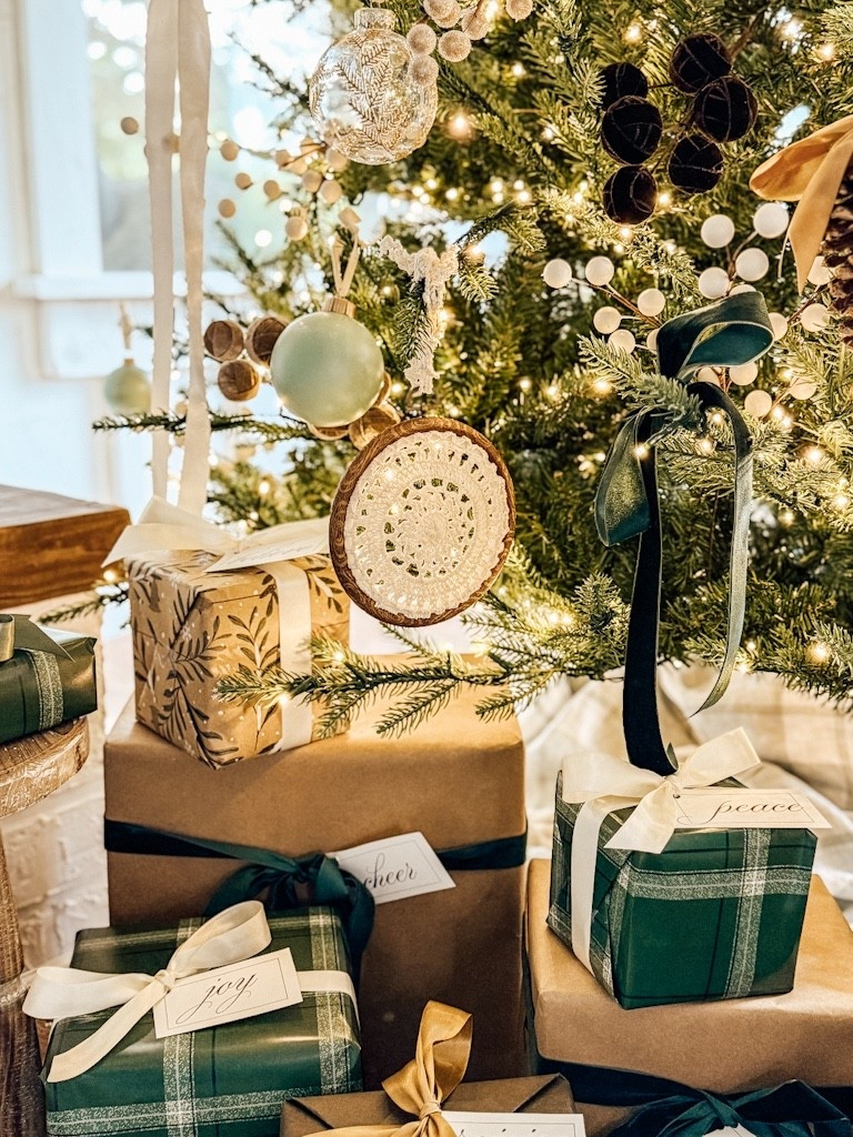 These embroidery hoops were perfect for turning my lace doilies into ornaments 🤍 #cottagecore #vintagestyle #vintagechristmas 

#LTKHome #LTKSeasonal #LTKHoliday