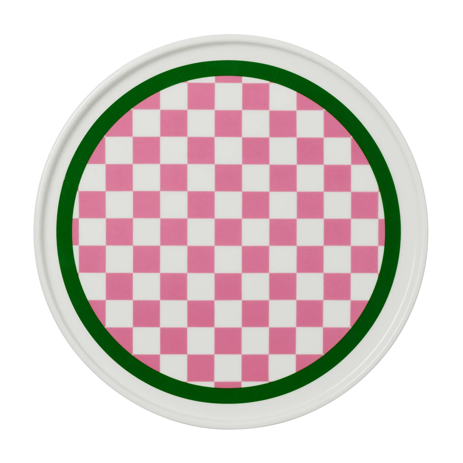 Pink Check | In the Roundhouse