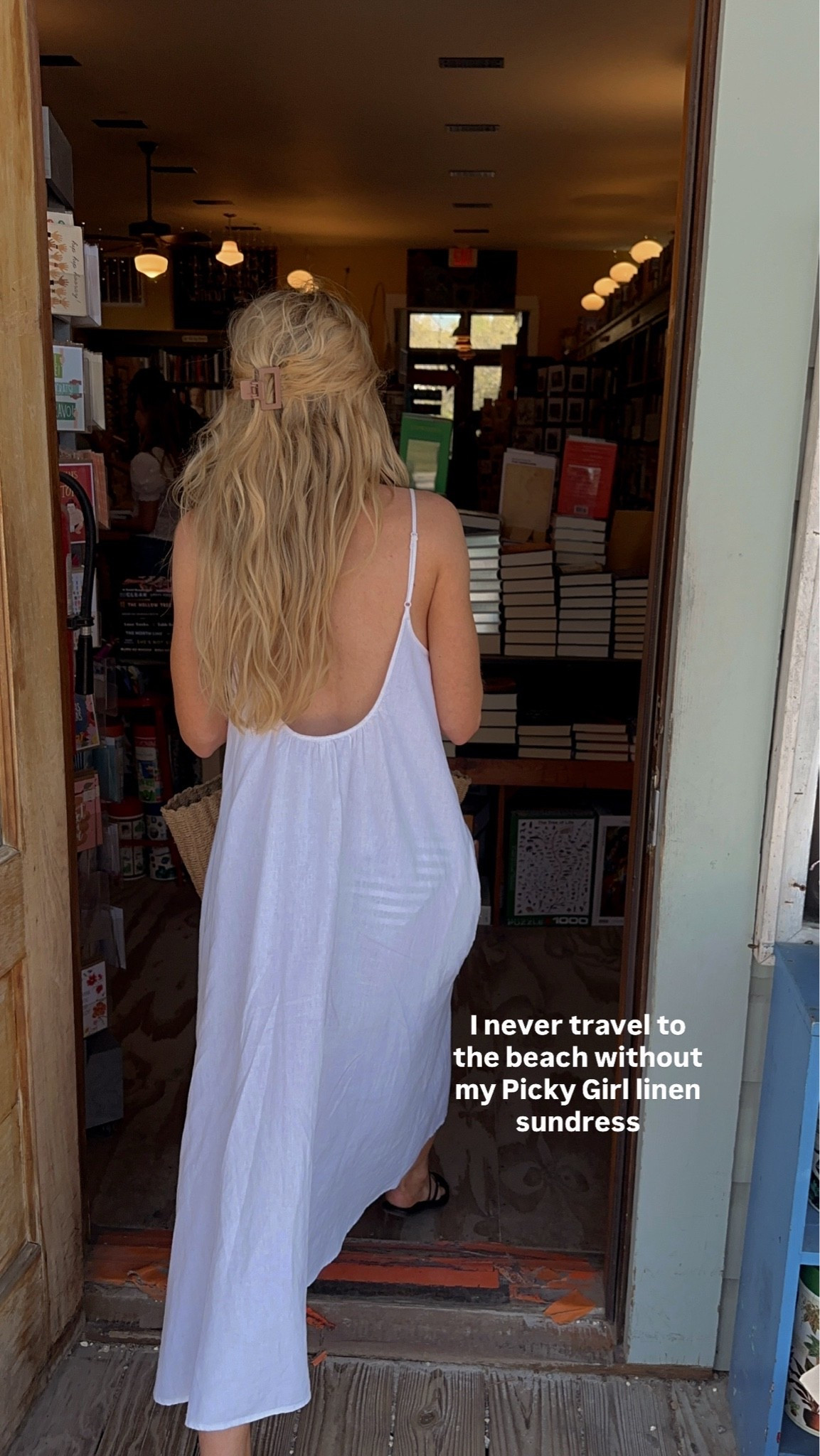 I’m not going anywhere without my linen dress this summer! 
Runs TTS, wearing size small

#LTKootd #LTKgrwm #LTKSeasonal