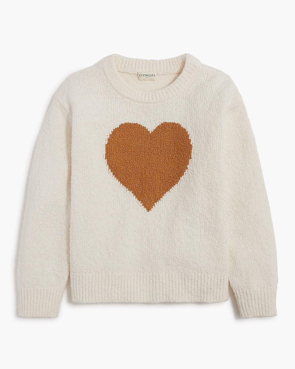 Girls' heart pullover sweater | J.Crew Factory