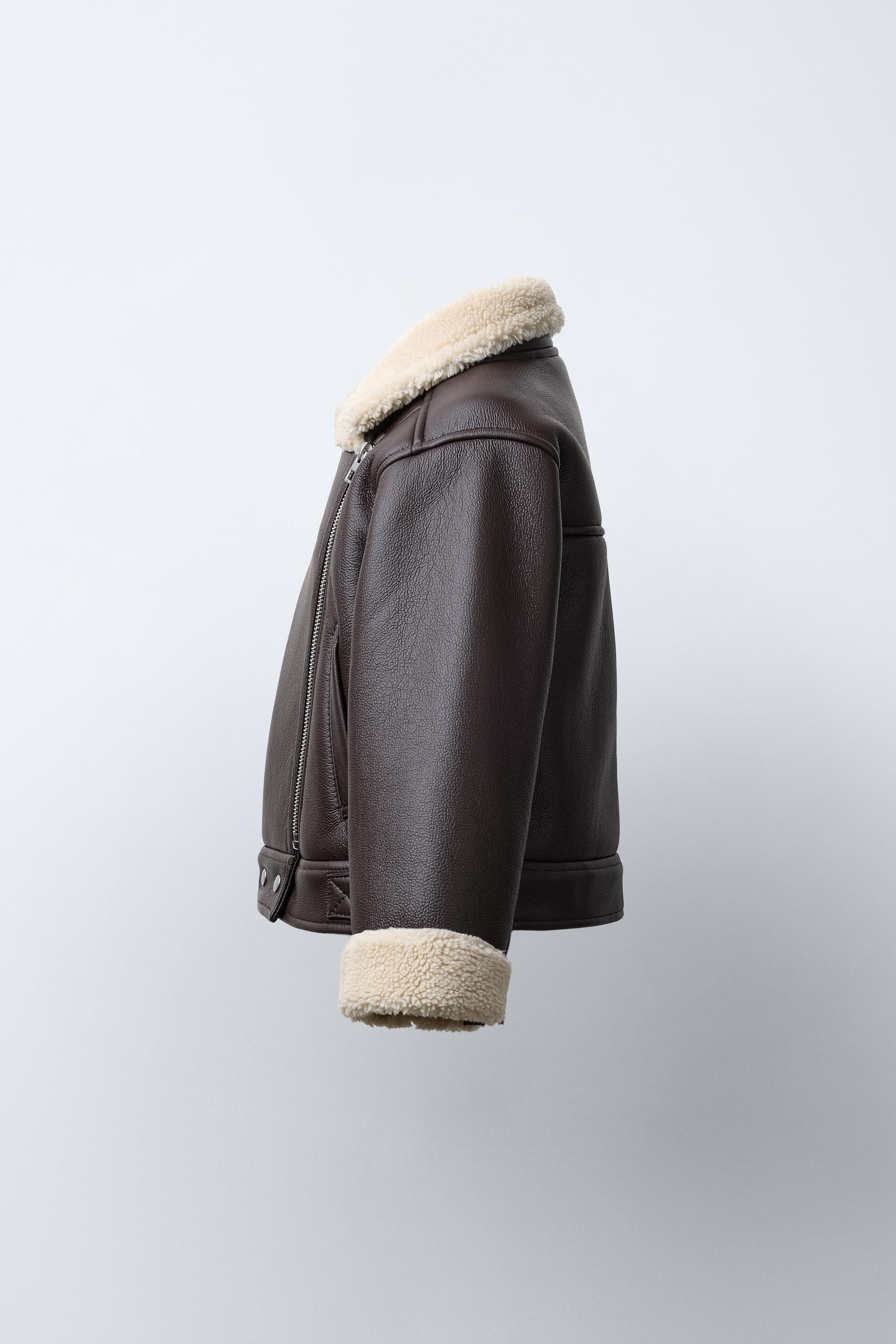 DOUBLE-FACED BIKER JACKET | Zara UK