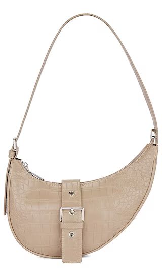 Crescent Buckle Bag in Tan | Revolve Clothing (Global)