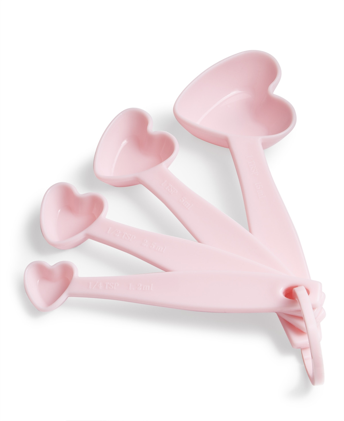 Martha Stewart Collection Heart Measuring Spoons, Created for Macy's | Macys (US)