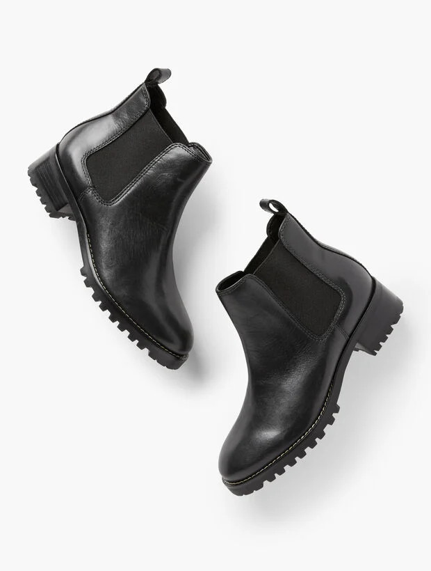 Tish Chelsea Nappa Ankle Boots | Talbots