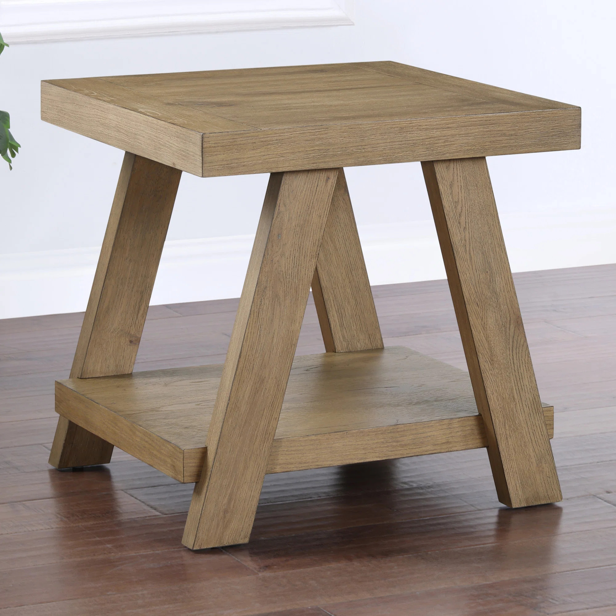 Gracie Oaks Feltman Cara Wood End Table & Reviews | Wayfair | Wayfair North America