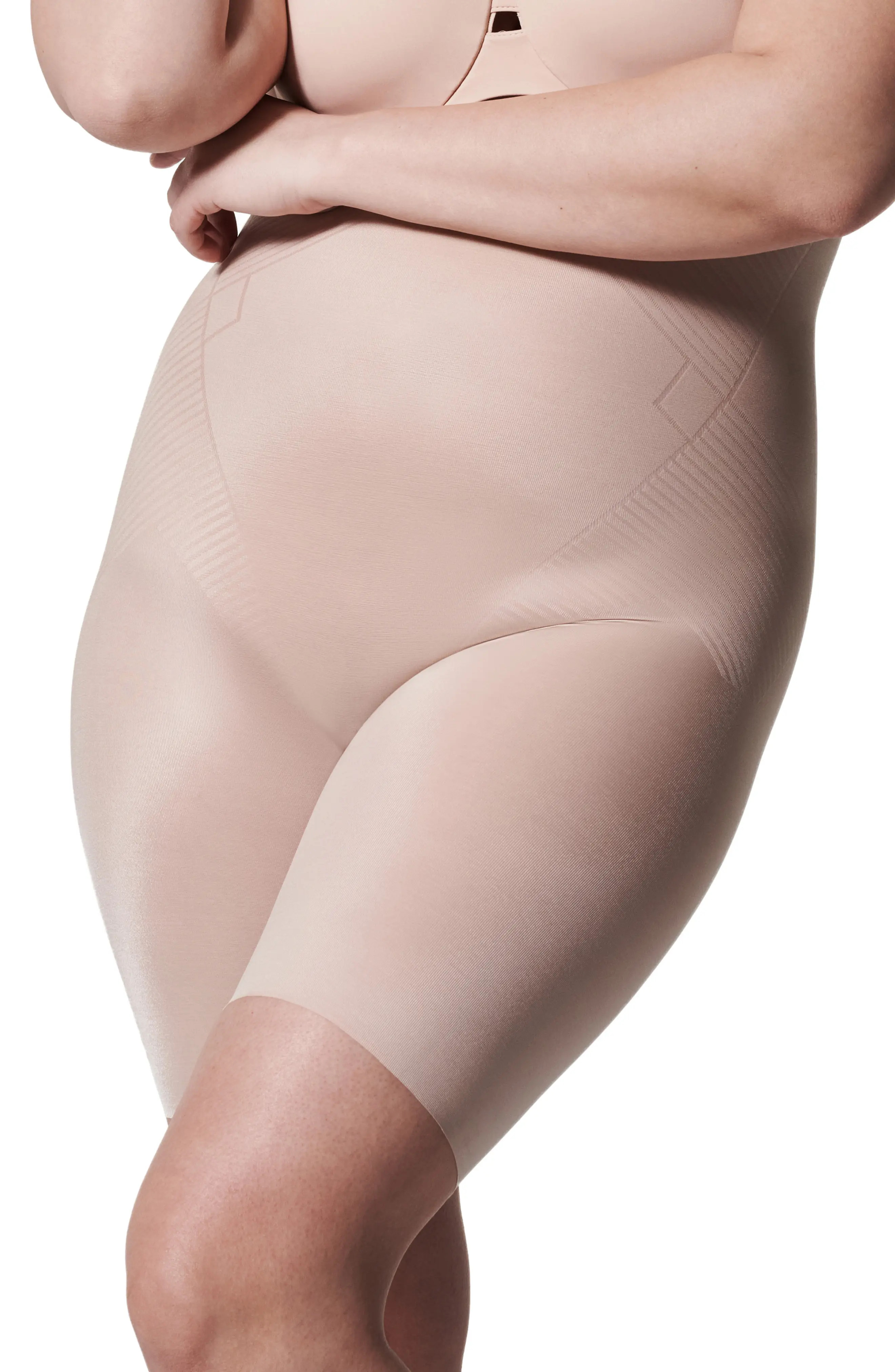 SPANXshape™ Invisible High Waist Mid Thigh Shorts (Women) | Nordstrom | Nordstrom