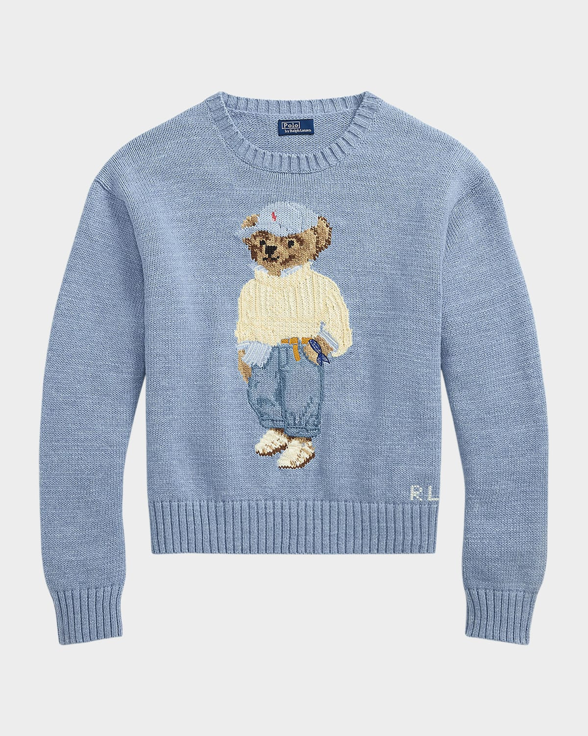 Polo Bear Crewneck Sweater | Neiman Marcus