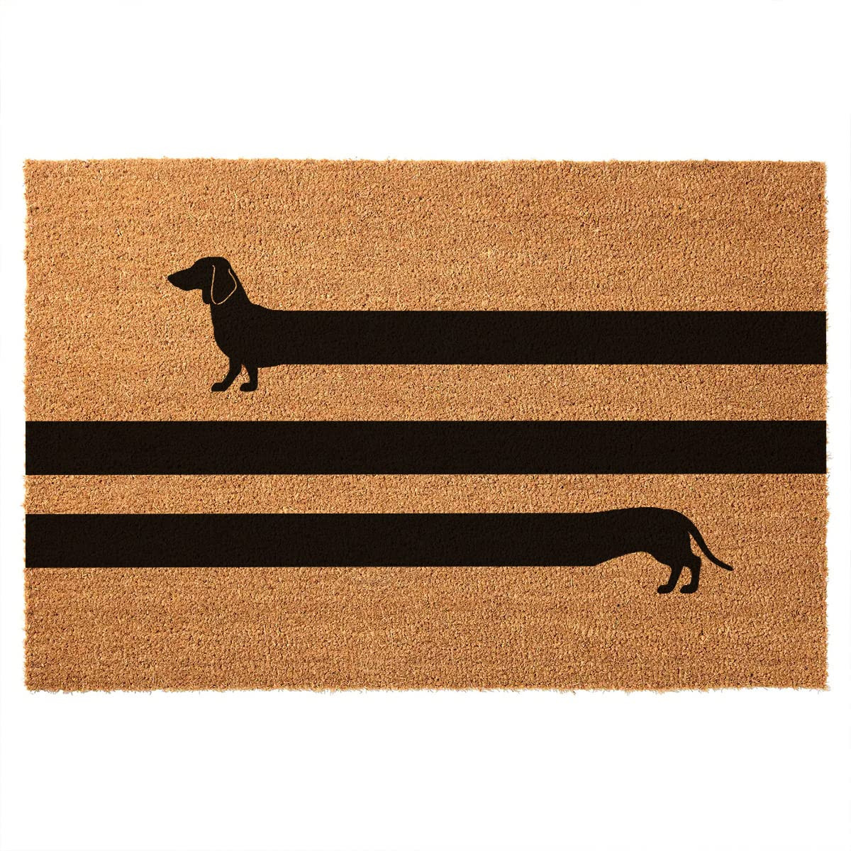 Funny Coir Doormat Long Dachshund Weiner Dog Welcome Front Porch Decor Doormat For The Entrance W... | Amazon (US)