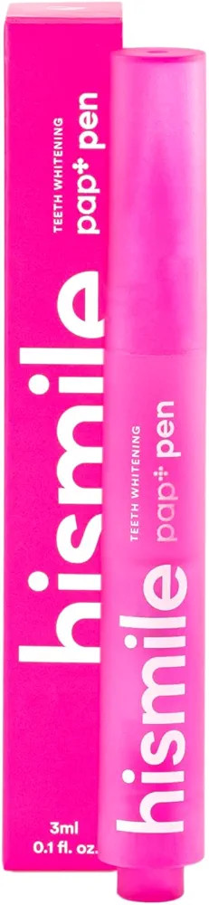 HISMILE Pap+ Whitening Pen - Peroxide-Free Teeth Whitening Pen for Sensitive Teeth, Whiten Hard t... | Amazon (US)