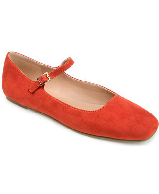 Women's Carrie Square Toe Mary Jane Flats | Macy's
