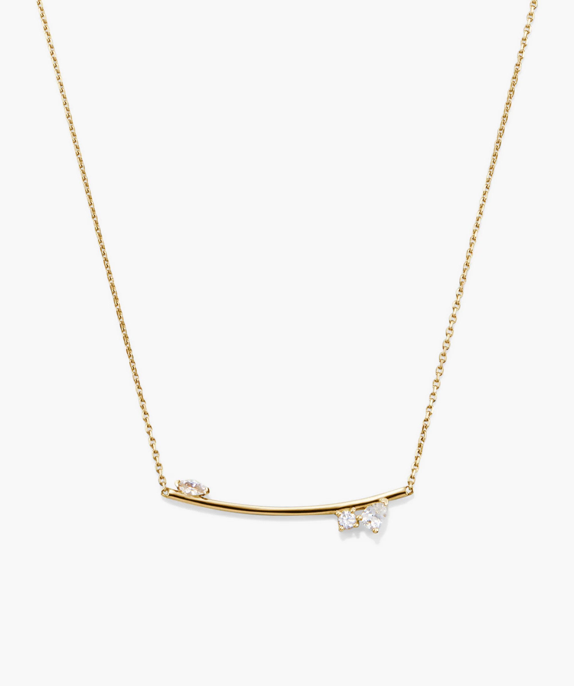 Eve Bar Necklace | Mejuri Fine Crew