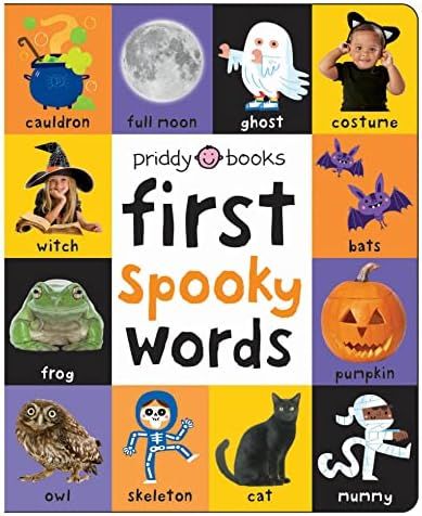 First 100 Padded: First Spooky Words    Board book – August 2, 2022 | Amazon (US)