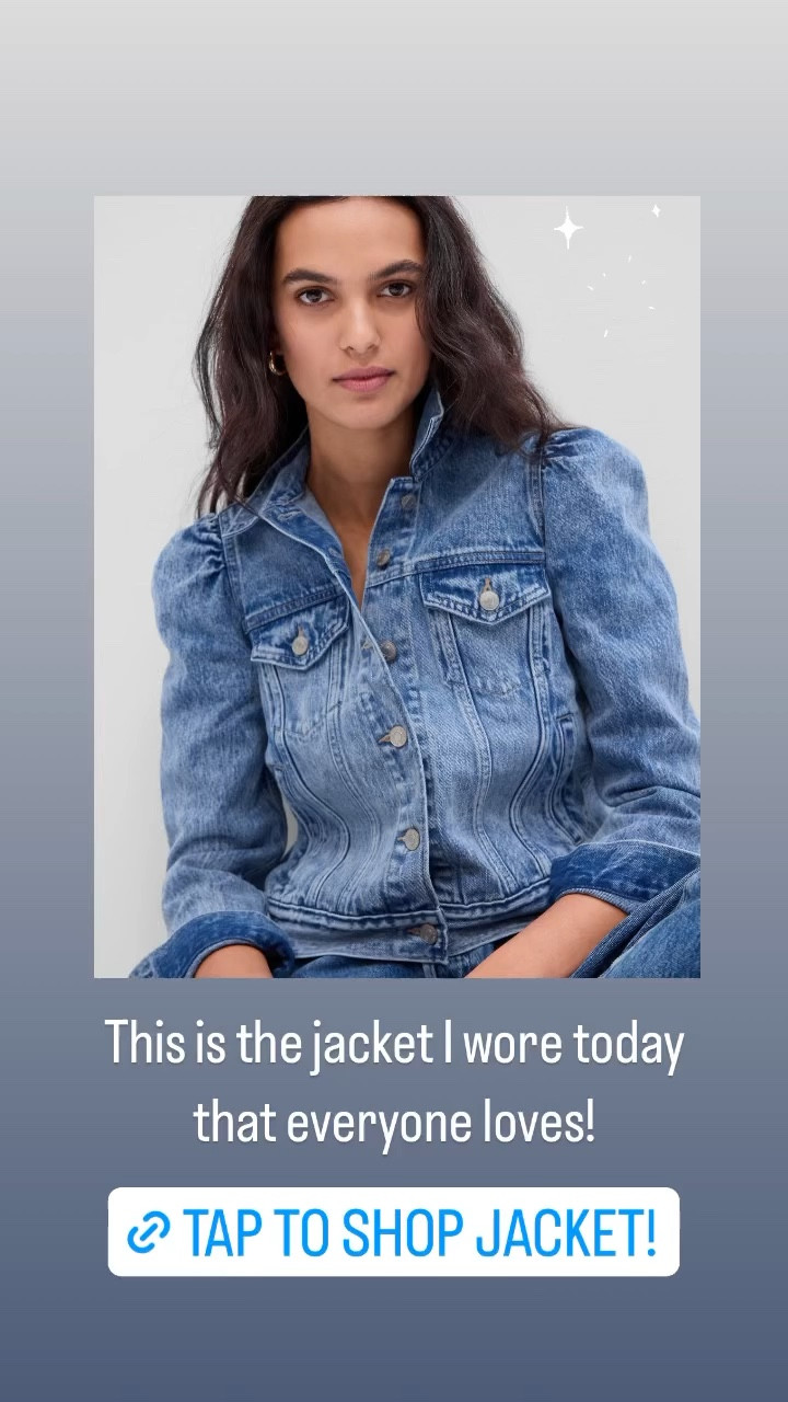 GAP Factory Puff Sleeve Jacket on major sale!! Only $36! 

#streetstyle #trendyfashion #puffsleevestyle #puffsleevejacket #denimjacket #fashiondaily #momwardrobe #fashionforall

#LTKmidsize #LTKsalealert #LTKfindsunder50