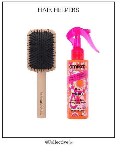 The best brush ever! And a spray that leaves hair soft and protected  

#LTKstyletip #LTKunder50 #LTKbeauty