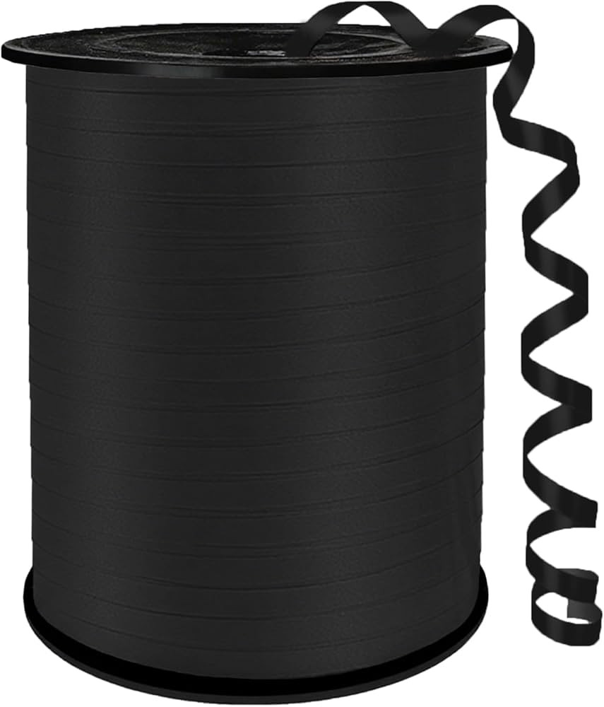 Crimped Curling Ribbon，500 Yard，1/5" for Crafts,Gift Wrapping, Balloon String, Baby Shower, P... | Amazon (US)